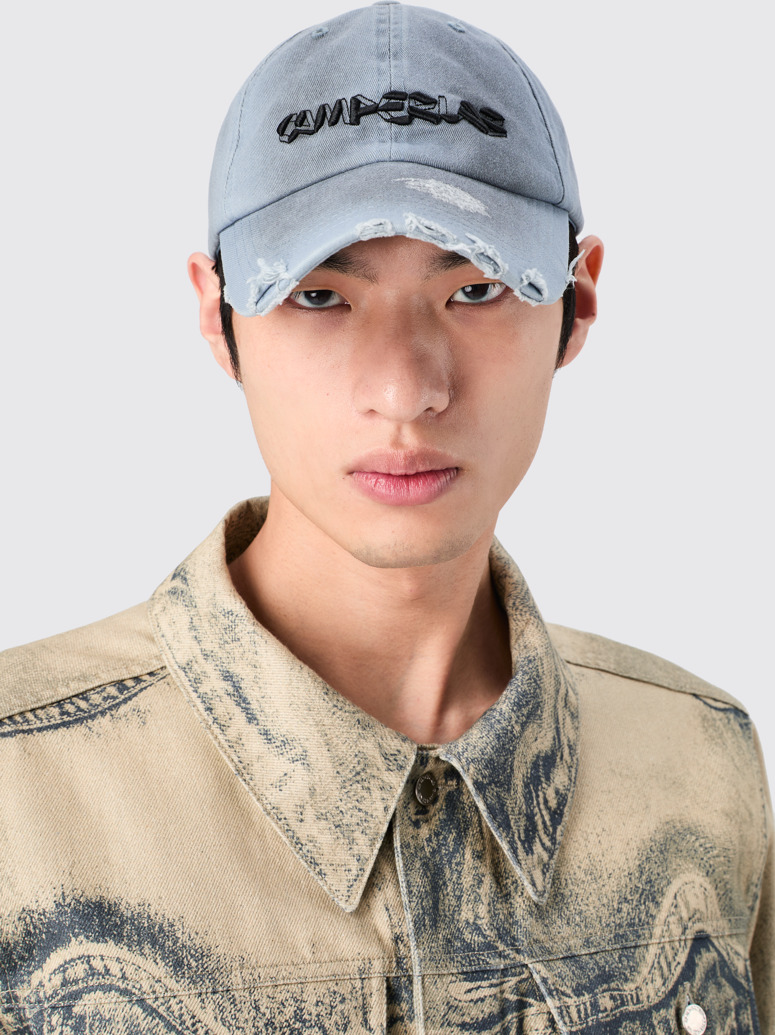 CAMPERLAB CAP Gray sprayed cap