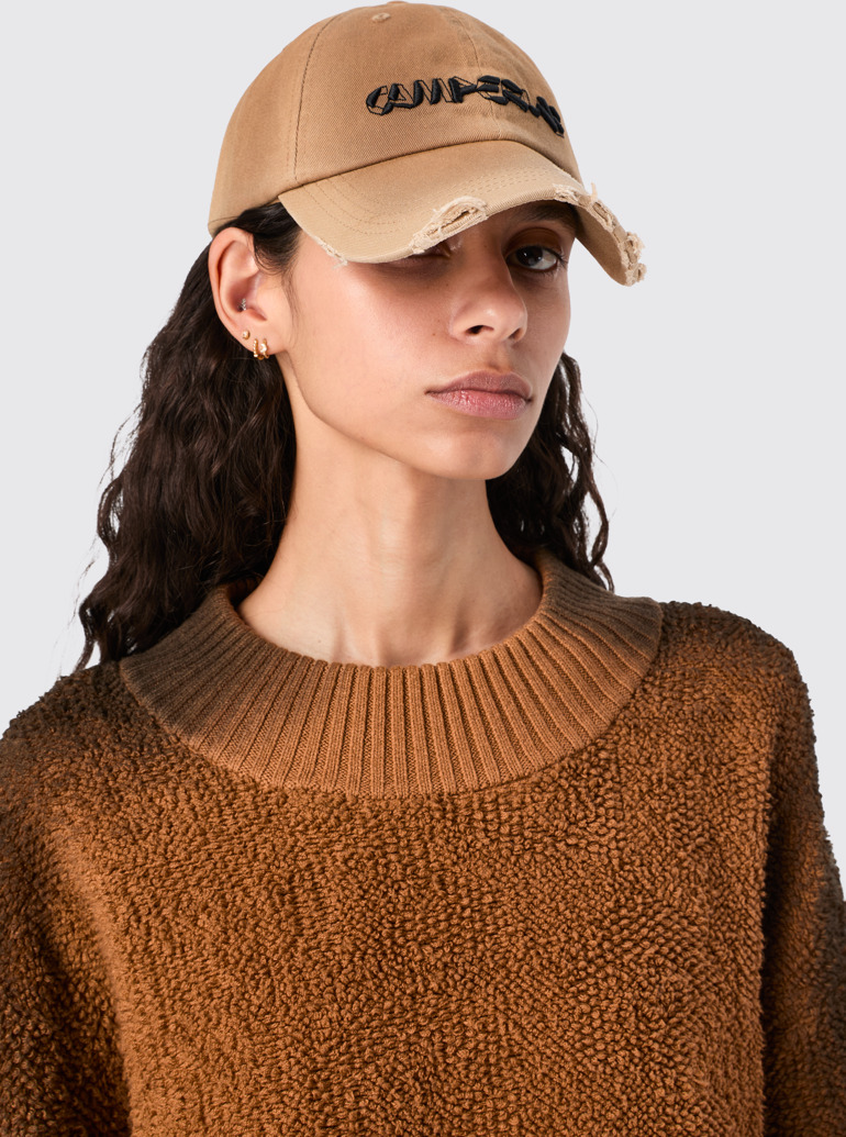 CAMPERLAB CAP Casquette teintée en beige