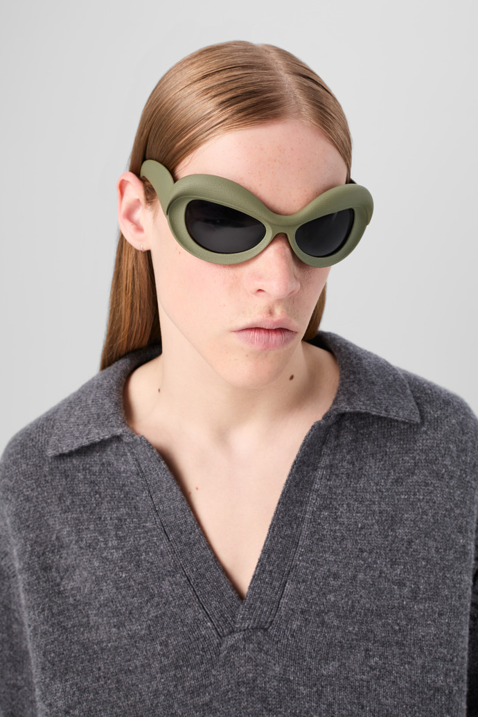 CAMPERLAB SUNGLASSES Grüne Sonnenbrille PULLA aus Acetat
