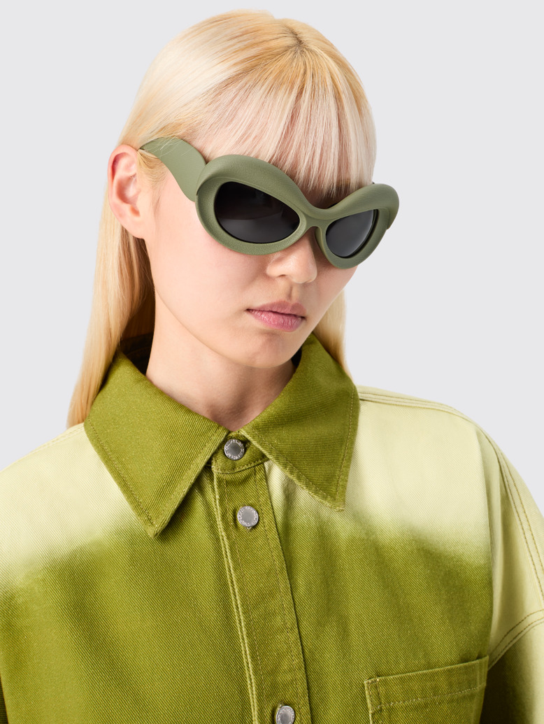 CAMPERLAB SUNGLASSES Lunettes de soleil PULLA vertes en acétate