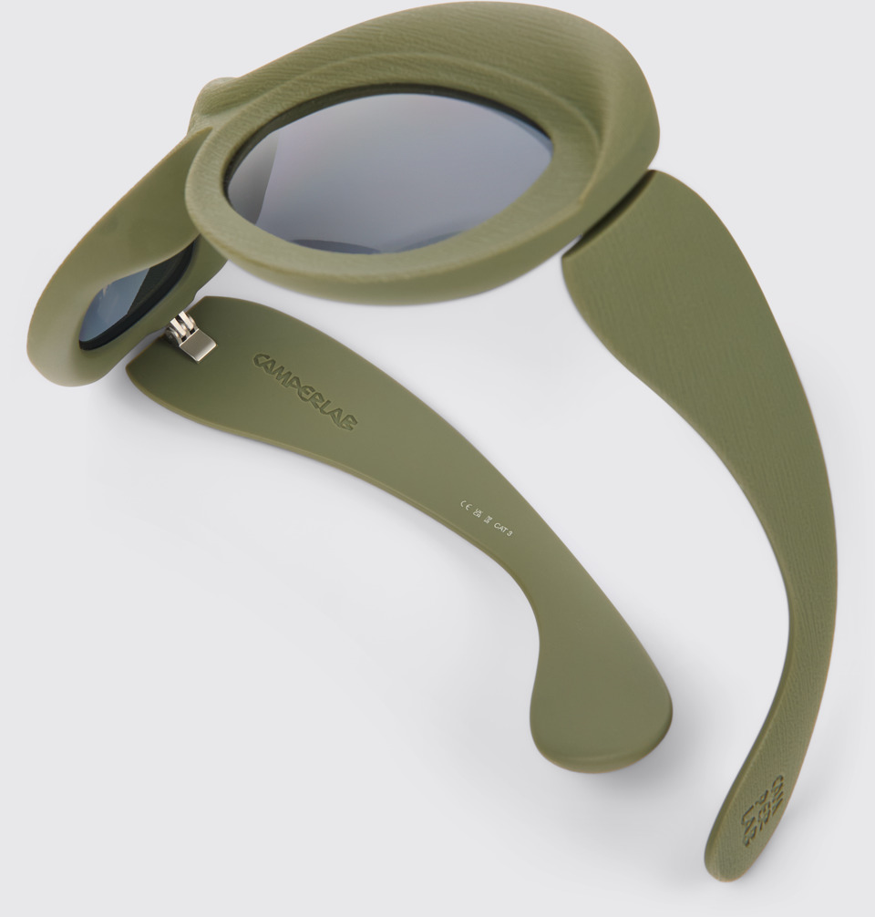 CAMPERLAB SUNGLASSES Lunettes de soleil PULLA vertes en acétate