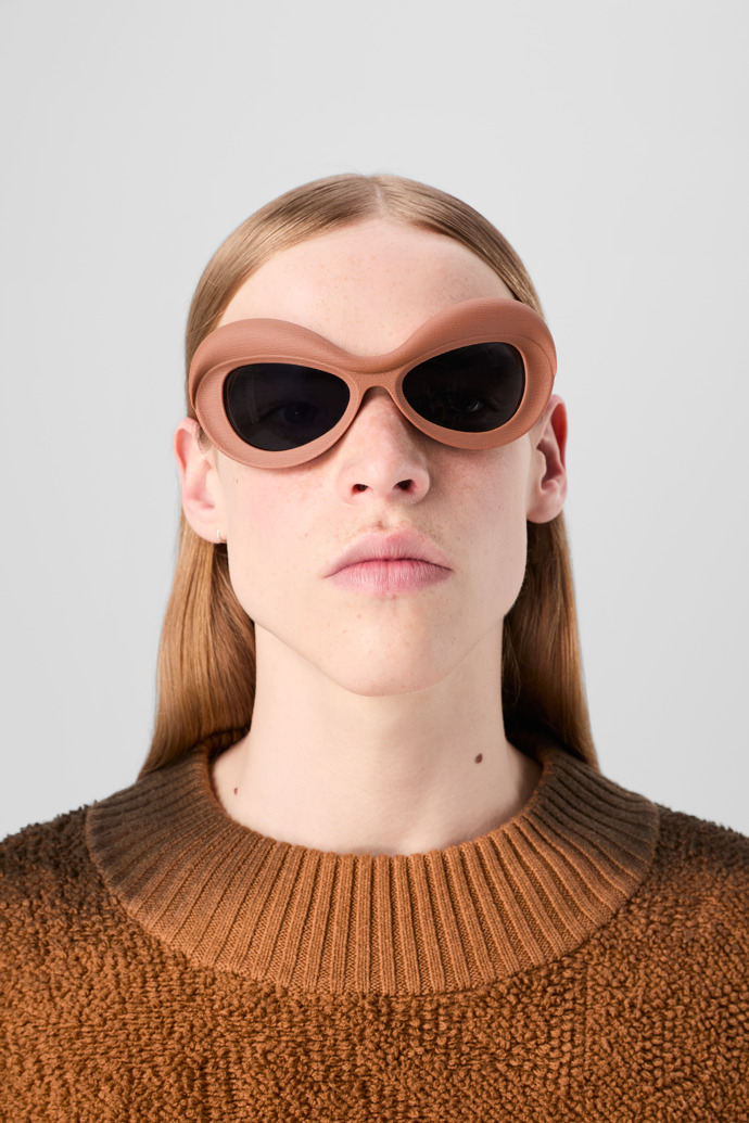 CAMPERLAB SUNGLASSES Lunettes de soleil Terracotta PULLA en acétate