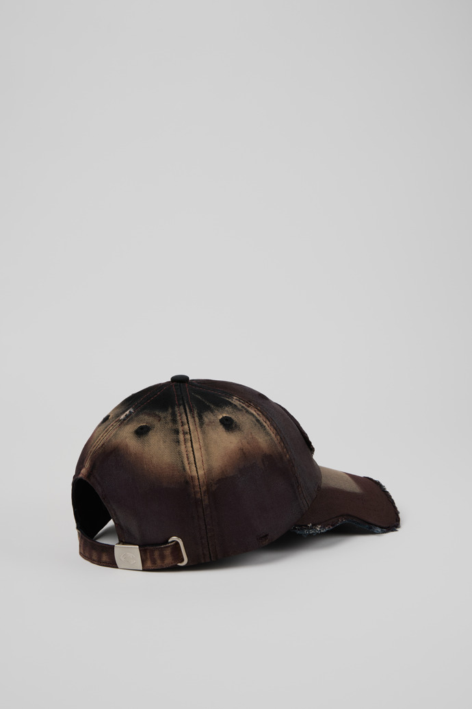 DISTORTED WASHED SPRAYED CAP BURDEOS