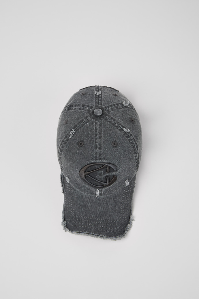 Overhead view of RCD MALLORCA CAP RCD Mallorca Cap in Faded Black