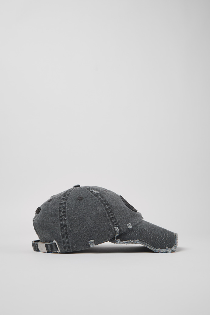 Side view of RCD MALLORCA CAP RCD Mallorca Cap in Faded Black
