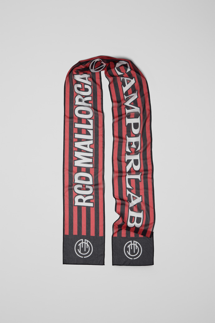 Side view of RCD MALLORCA SCARF RCD Mallorca Scarf in Red