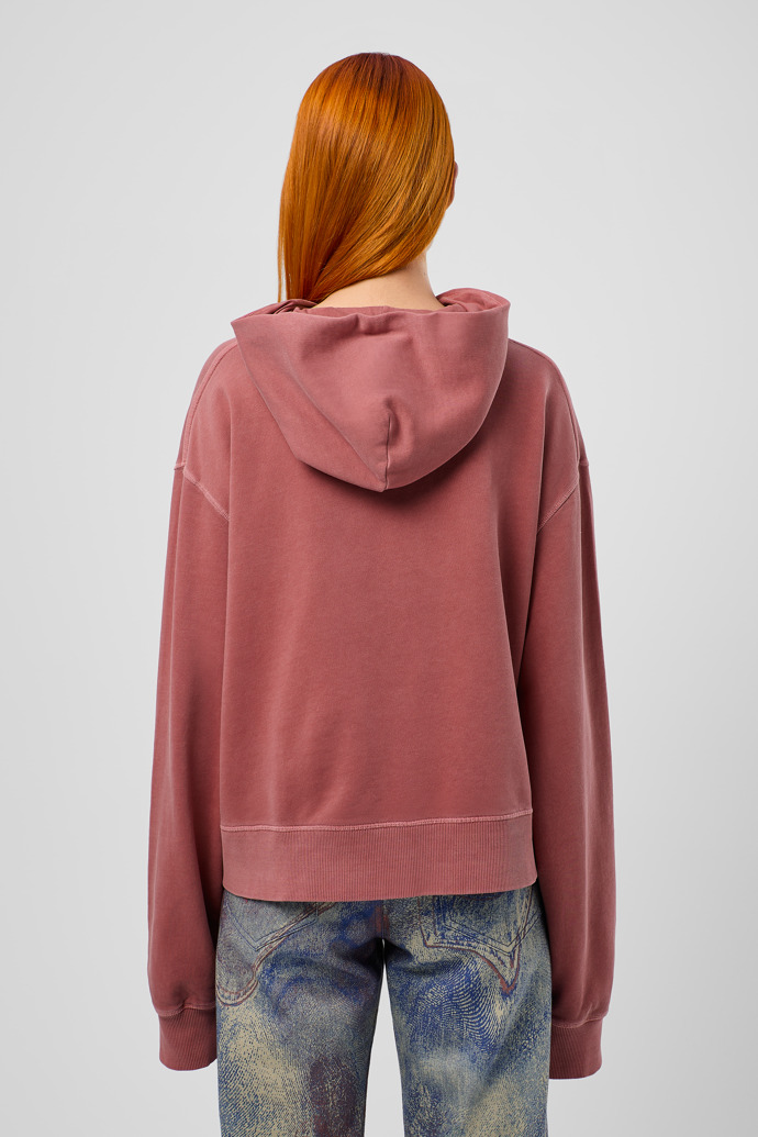 Hoodie Sweat à capuche en coton rouge