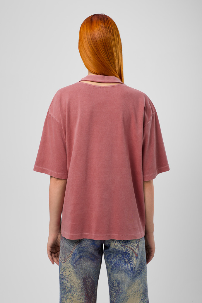 T-Shirt 磚紅純面T恤