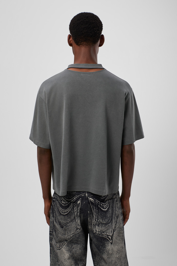 T-Shirt Samarreta de cotó de color gris