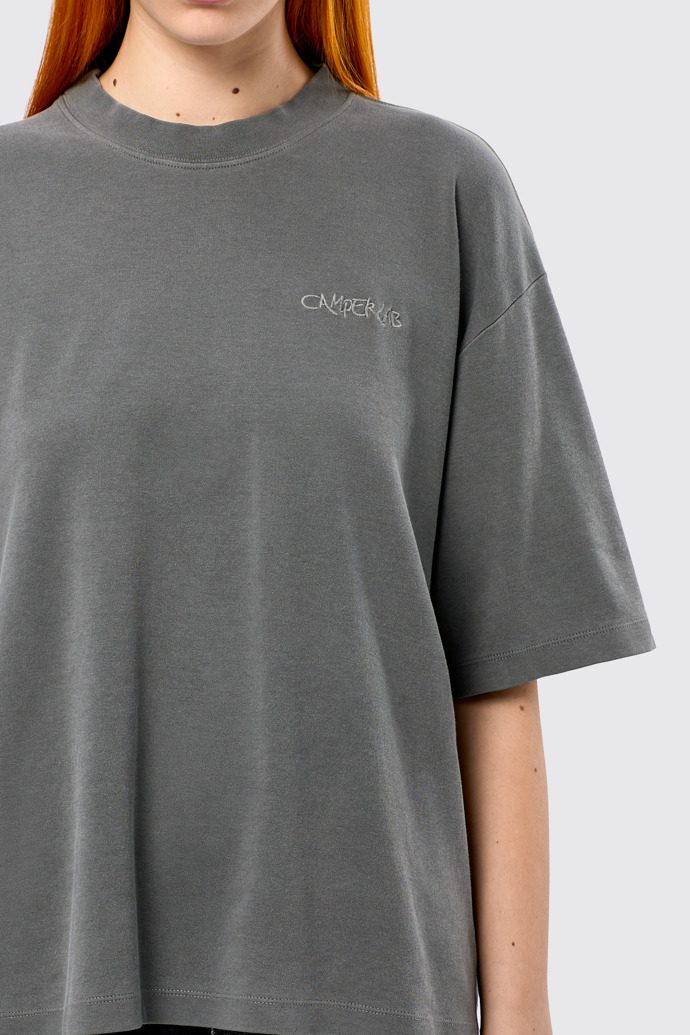 T-Shirt Gray Cotton T-shirt