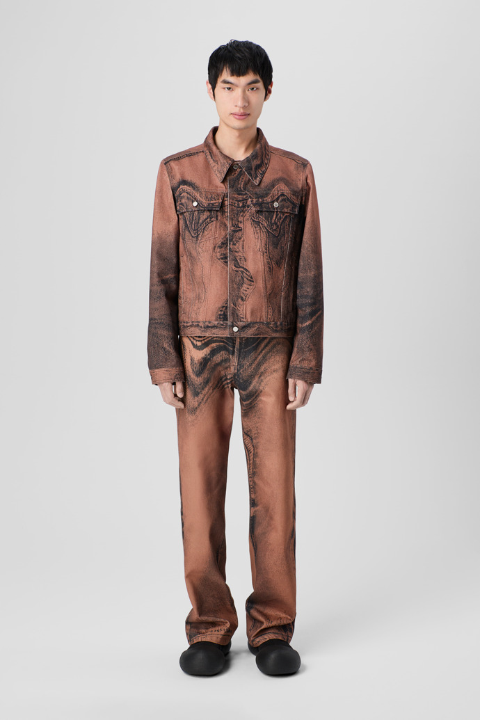 CAMPERLAB DENIM Brown-black Denim Jacket