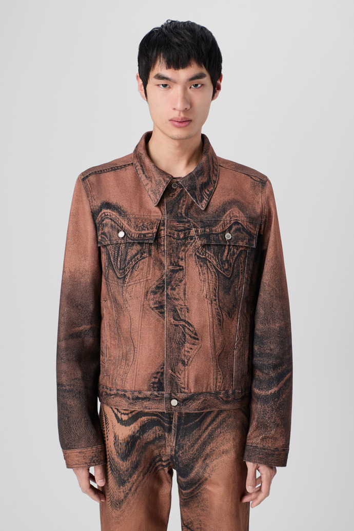 CAMPERLAB DENIM Brown-black Denim Jacket
