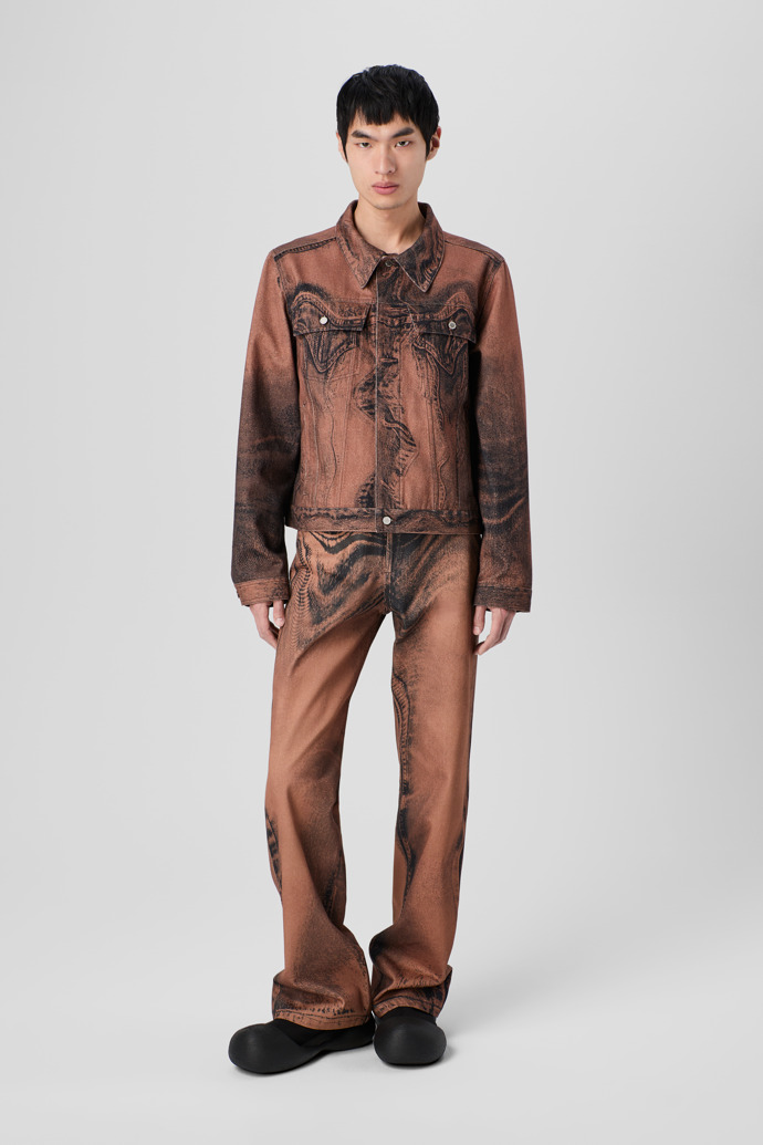 CAMPERLAB DENIM Brown-black Denim Jacket