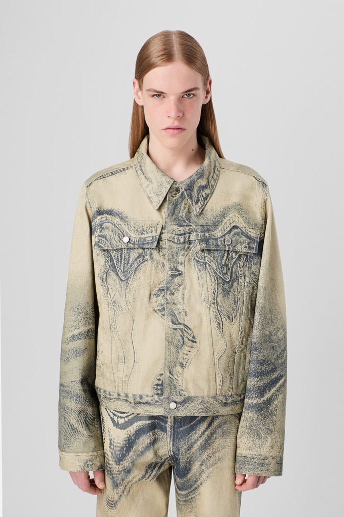 CAMPERLAB DENIM Sand-black Denim Jacket