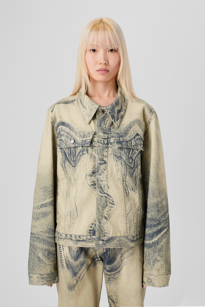 CAMPERLAB DENIM Sand-black Denim Jacket