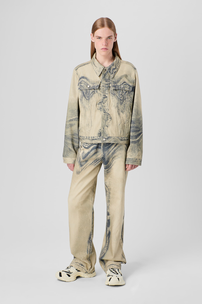 CAMPERLAB DENIM Sand-black Denim Jacket