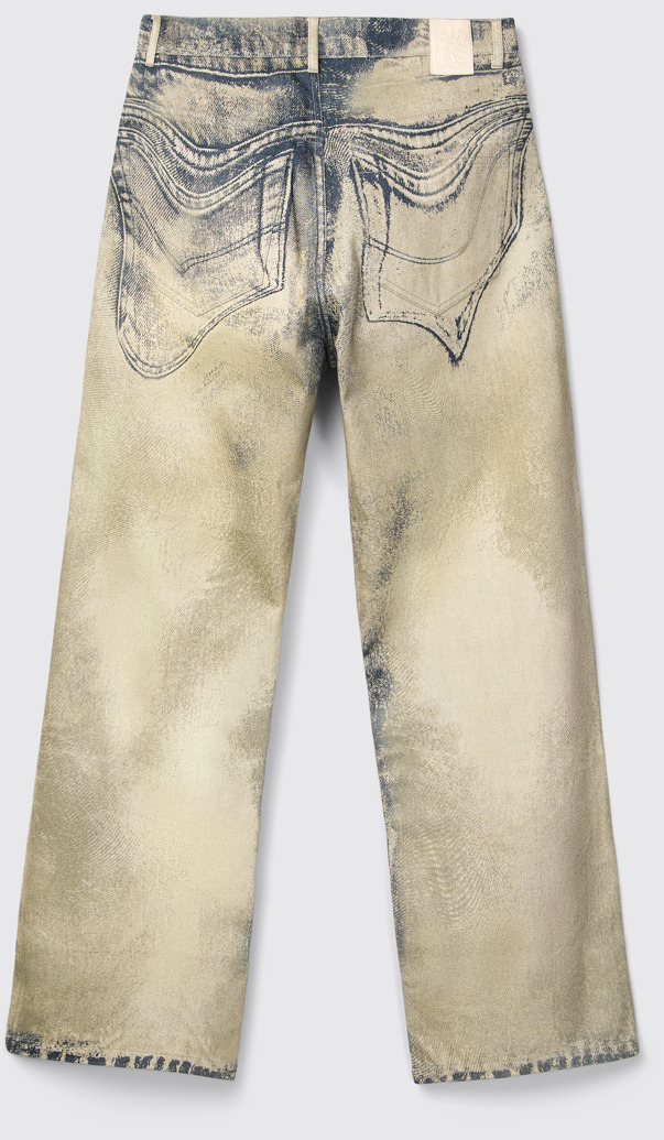 Back view of CAMPERLAB DENIM Sand-black Denim Jeans