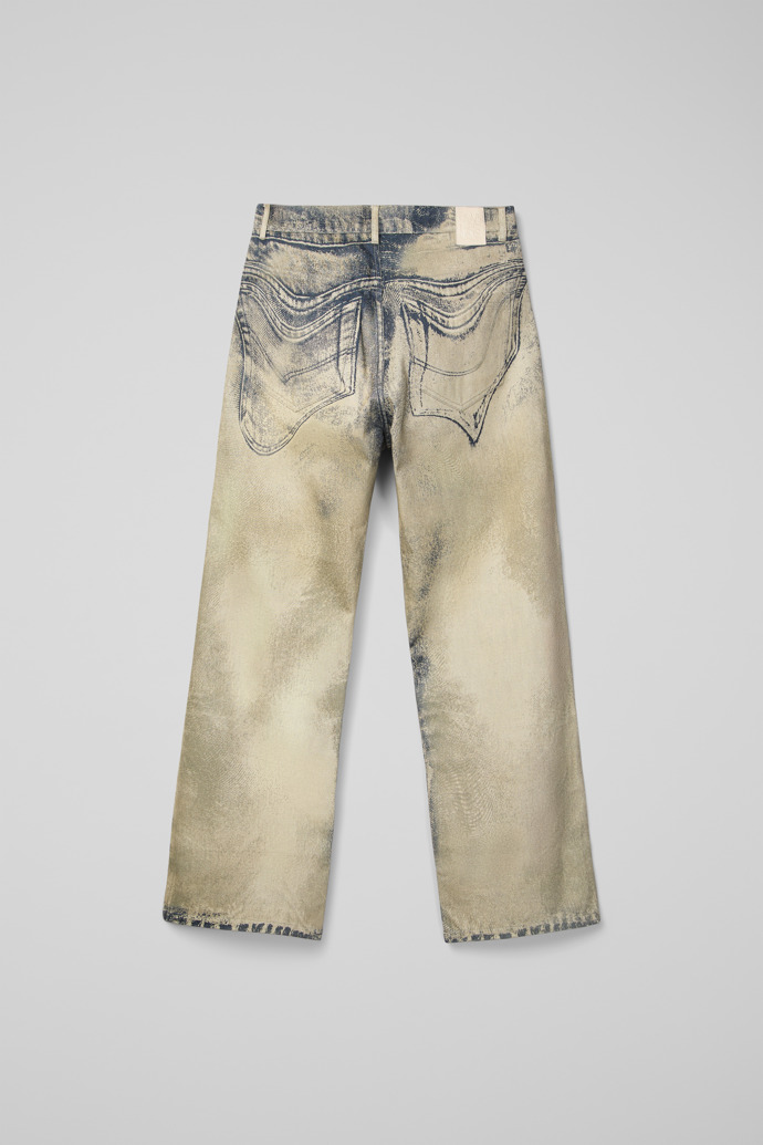 Back view of CAMPERLAB DENIM Sand-black Denim Jeans