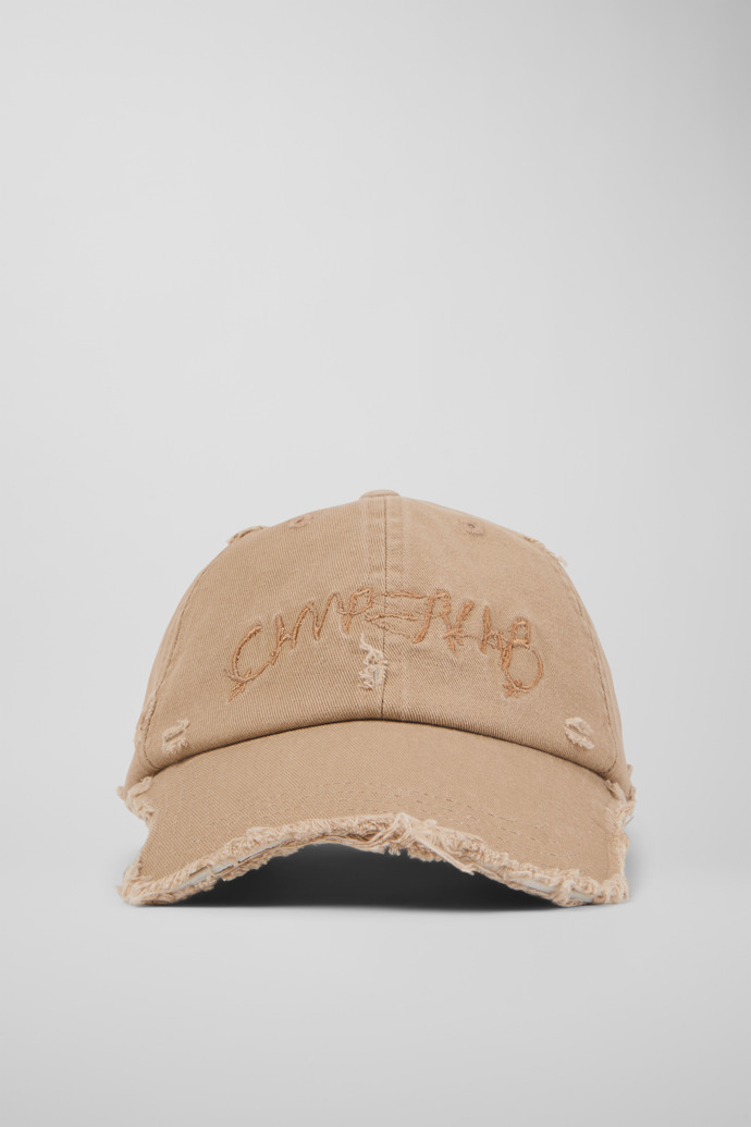 CAMPERLAB CAP Casquette délavée beige dégradé