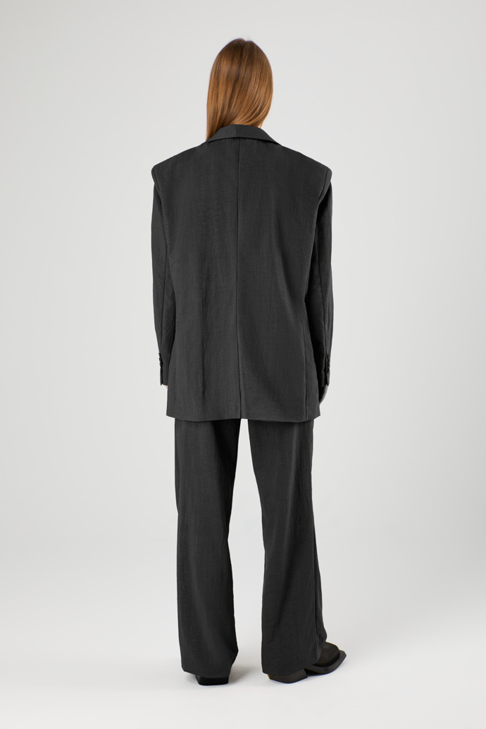 Tailored Blazer Black Technical Suit Blazer