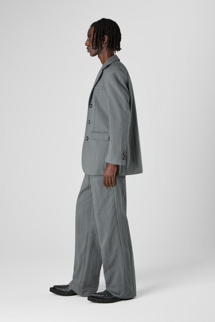 Tailored Blazer Gray ECONYL® Suit Blazer