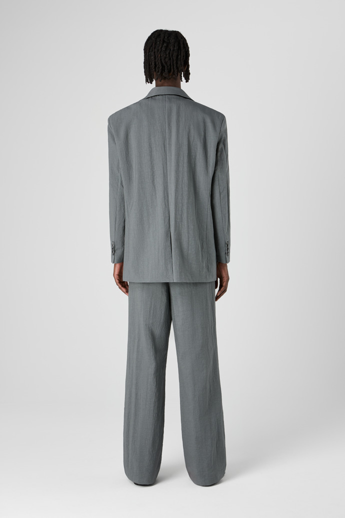 Tailored Blazer Gray ECONYL® Suit Blazer