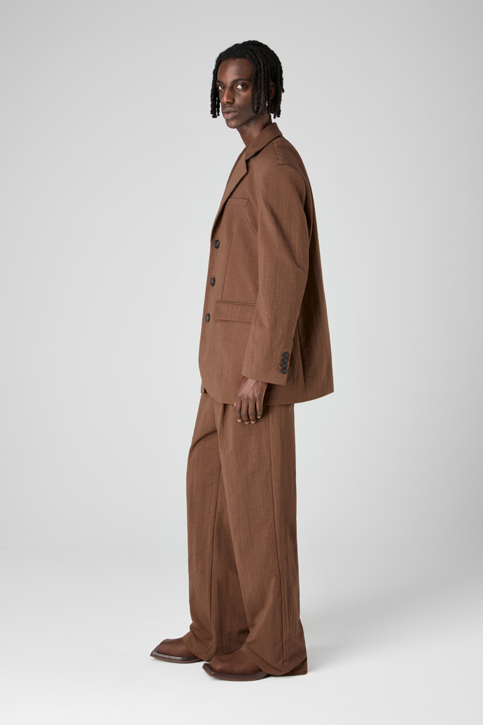 Tailored Blazer Brown ECONYL® Suit Blazer