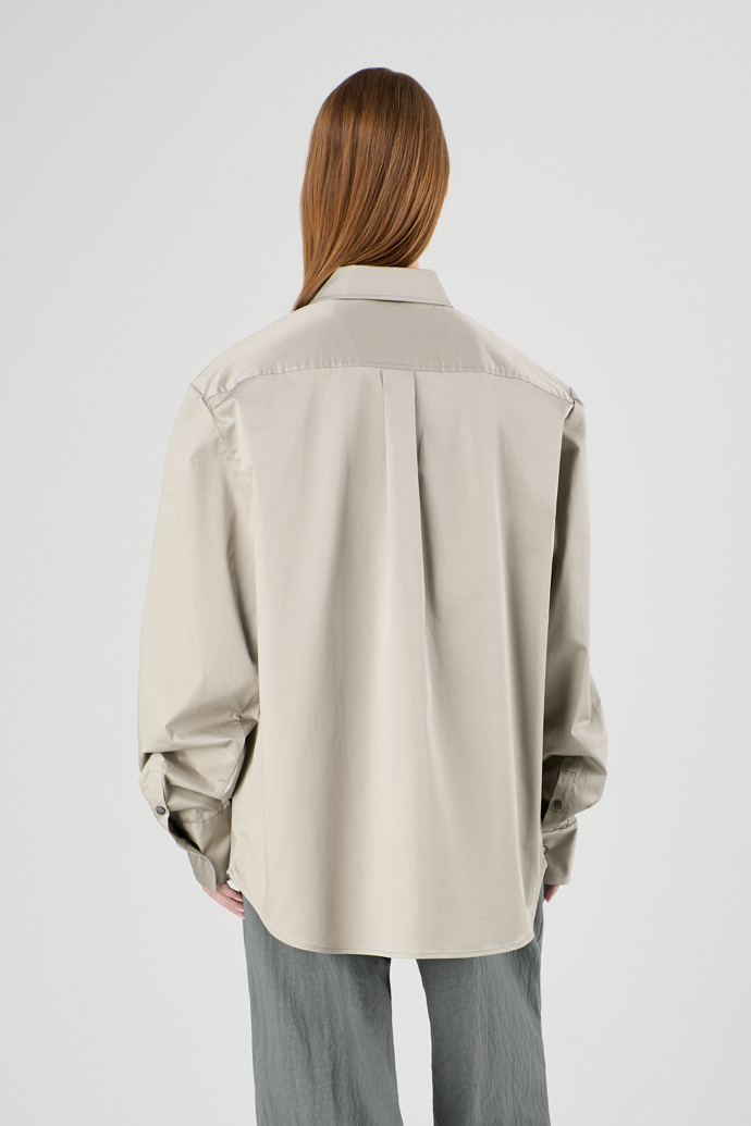Cotton Shirt Gray Cotton Shirt