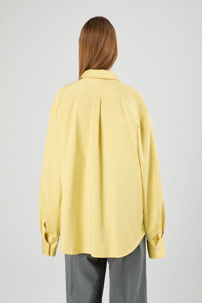 Cotton Shirt Yellow Cotton Shirt
