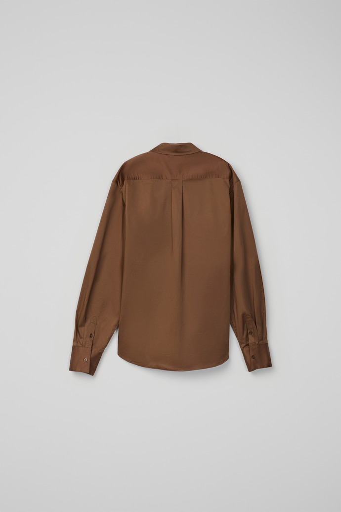 Cotton Shirt Camisa de algodón marrón