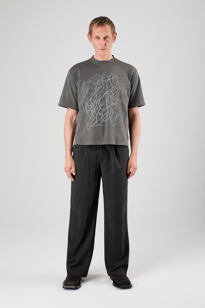 Tailored Trousers Black Technical Suit Trousers
