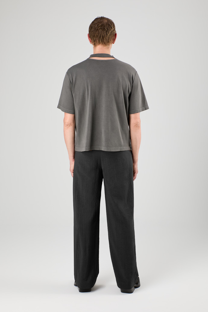Tailored Trousers Black Technical Suit Trousers