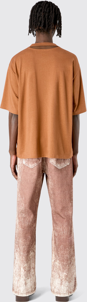 CAMPERLAB JERSEY Terracotta Boxy T-shirt