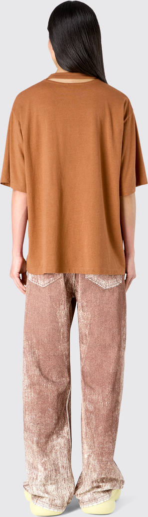 CAMPERLAB JERSEY Terracotta Boxy T-shirt