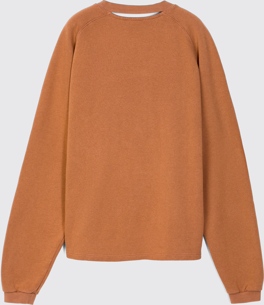 Back view of CAMPERLAB JERSEY Faded Terracotta PYRATEX® Sweater