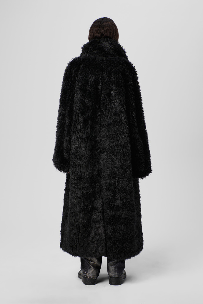 CAMPERLAB COATS & JACKETS Black textured coat