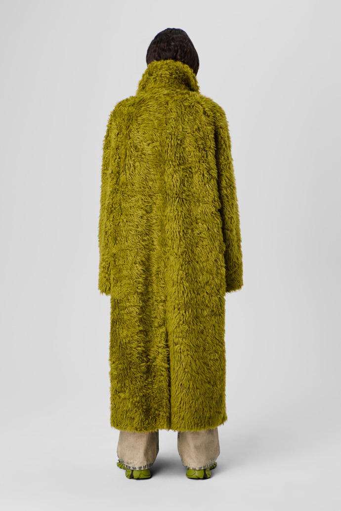 CAMPERLAB COATS & JACKETS Abrigo verde con textura