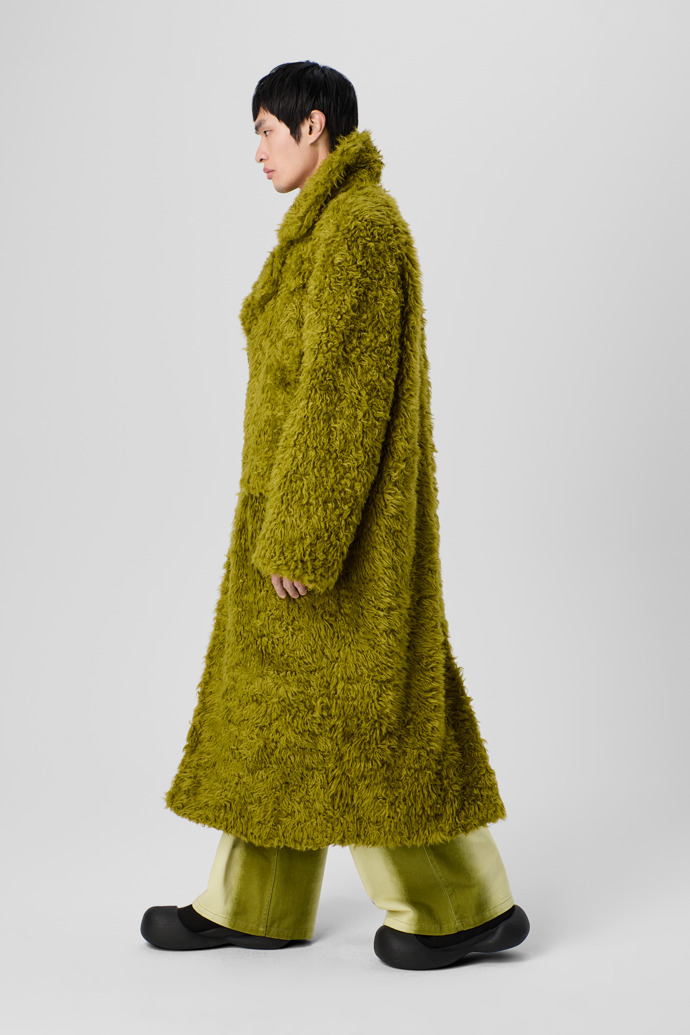 CAMPERLAB COATS & JACKETS Green textured coat