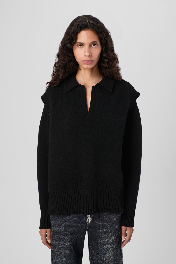 CAMPERLAB KNIT Black wool-blend Sweater
