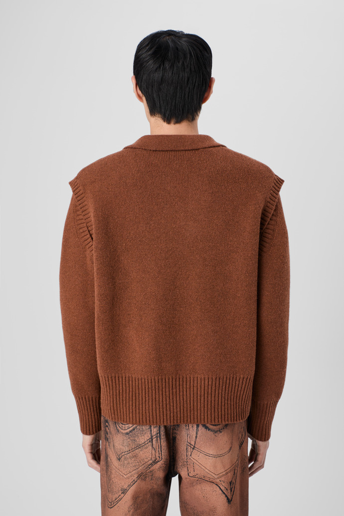 CAMPERLAB KNIT Brown wool-blend Sweater