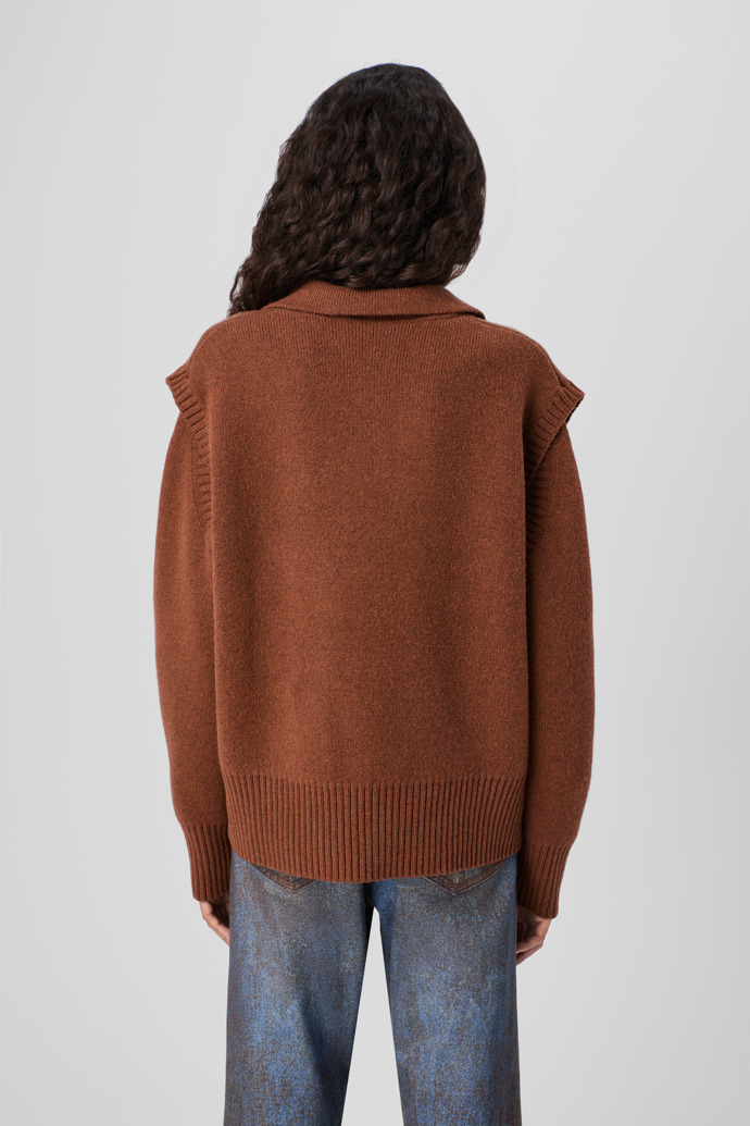 CAMPERLAB KNIT Brown wool-blend Sweater