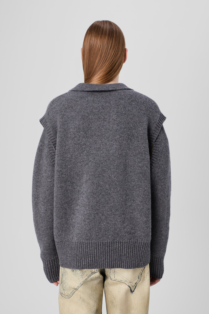 CAMPERLAB KNIT Gray wool-blend Sweater