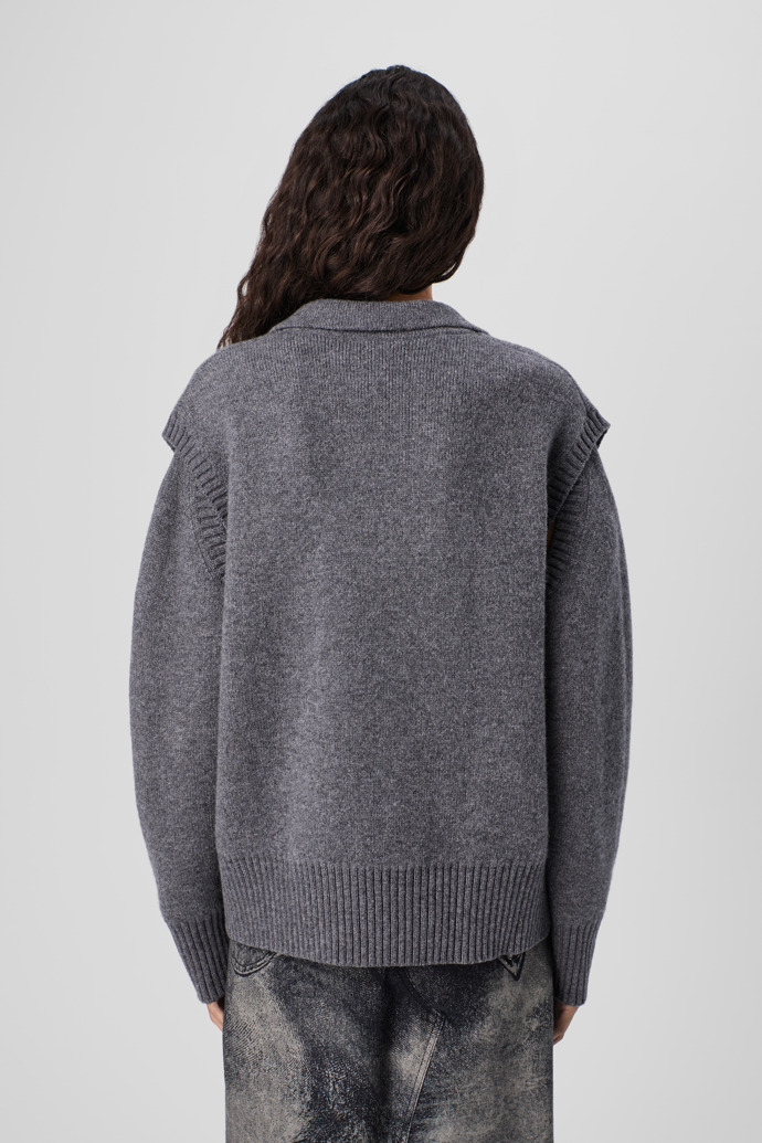CAMPERLAB KNIT Gray wool-blend Sweater