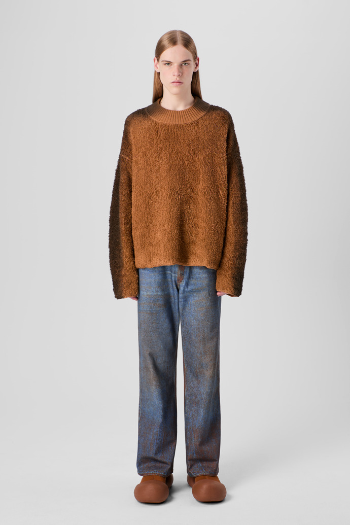 CAMPERLAB DENIM Terracotta-blue Denim Jeans