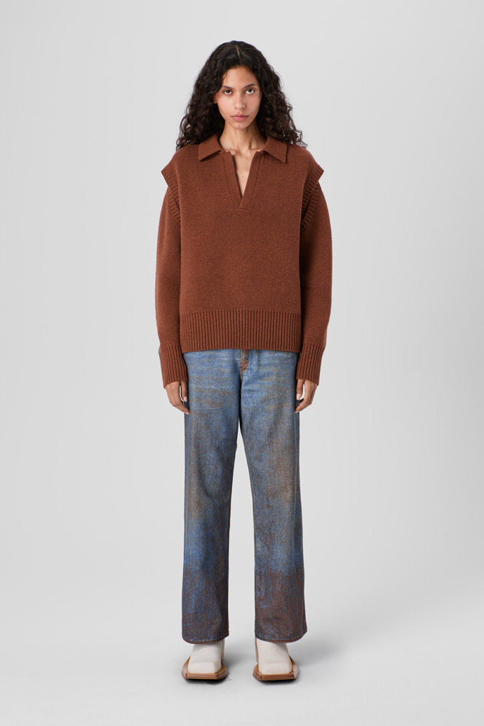 CAMPERLAB DENIM Jeans in denim terracotta-blu