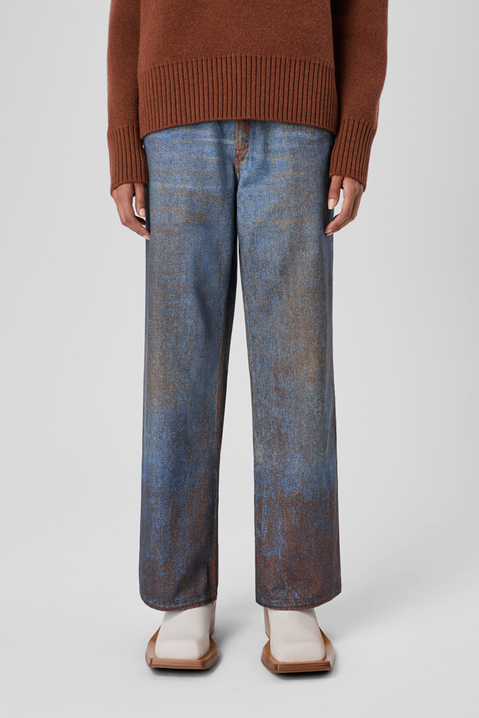 CAMPERLAB DENIM Jeans in denim terracotta-blu