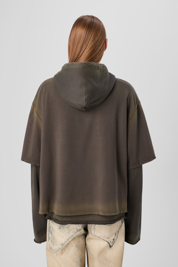 CAMPERLAB JERSEY Faded black Organic Cotton Hoodie
