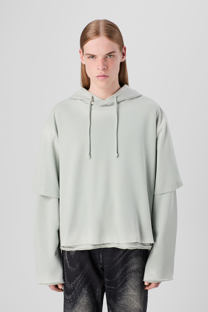 CAMPERLAB JERSEY Faded gray Organic Cotton Hoodie