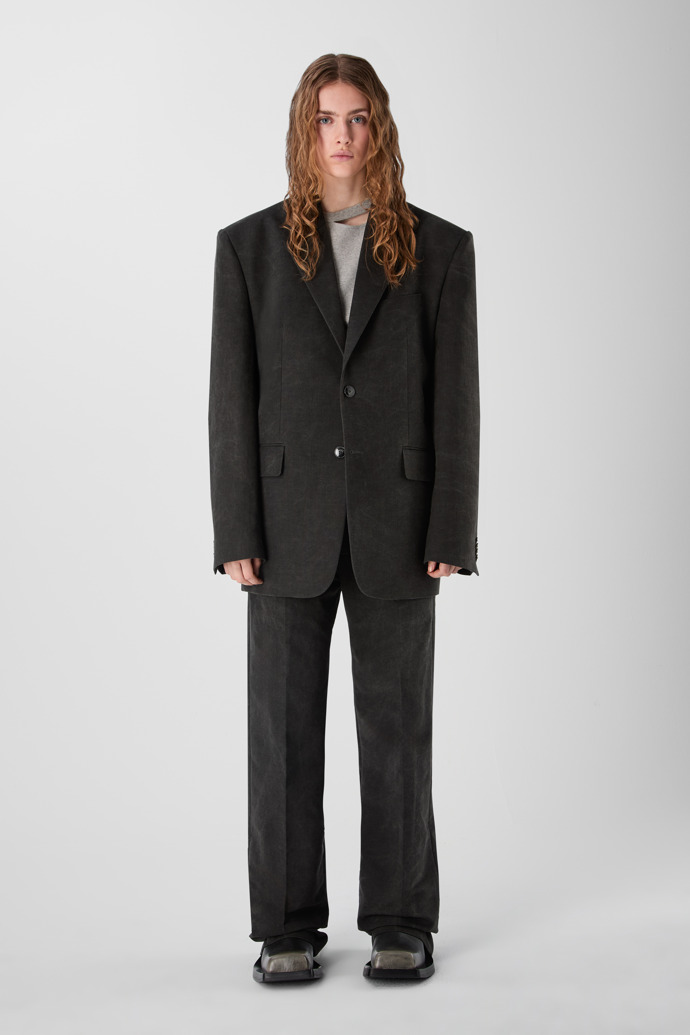 RELAXED TAILORED BLAZER Gray