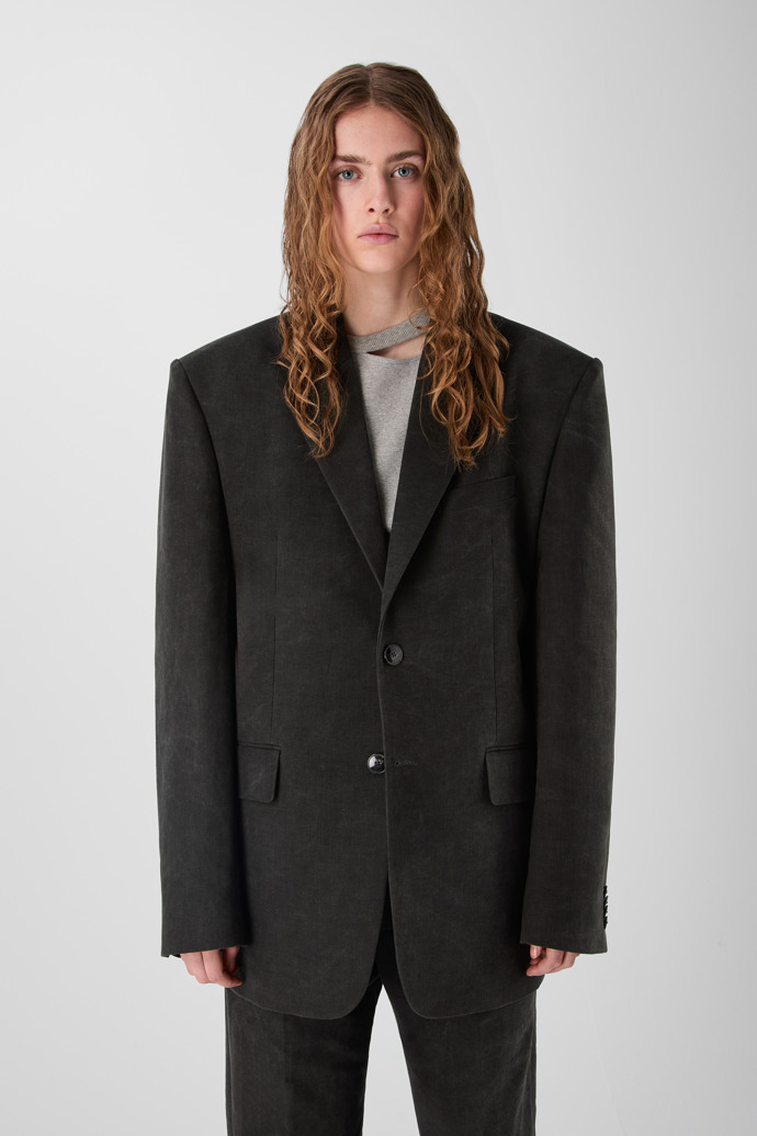 RELAXED TAILORED BLAZER Gray